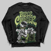 Foamposite Pro 'Pine Green' DopeSkill Long Sleeve T-Shirt Paper Chaser Boy Graphic Streetwear - Black