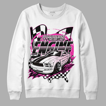 Pink Sneakers DopeSkill Sweatshirt ENGINE Tshirt Graphic Streetwear - White