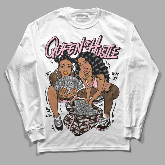 Jordan 11 Retro Neapolitan DopeSkill Long Sleeve T-Shirt Queen Of Hustle Graphic Streetwear