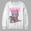 Pink Sneakers DopeSkill Sweatshirt Money Talks Graphic Streetwear - White