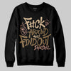 TAN Sneakers DopeSkill Sweatshirt F#ck Around And Find Out Graphic Streetwear - Black