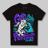 Jordan 6 "Aqua" DopeSkill Toddler Kids T-shirt God Made Me Perfect Graphic Streetwear - Black