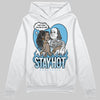 Jordan 11 Retro Legend Blue DopeSkill Hoodie Sweatshirt Stay Hot Graphic Streetwear - White