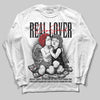 Jordan 10 Retro Shadow (2025) DopeSkill Long Sleeve T-Shirt Real Lover Graphic Streetwear - White
