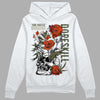 Olive Sneakers DopeSkill Hoodie Sweatshirt Side Hustle Graphic Streetwear - White