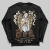 Jordan 5 “Earth/Metallic Gold” DopeSkill Long Sleeve T-Shirt Angels  Garaphic Streetwear - Black