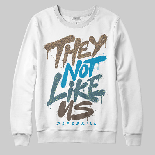 Jordan 3 GS “We Outside” DopeSkill Sweatshirt They Not Like Us Graphic Streetwear - White