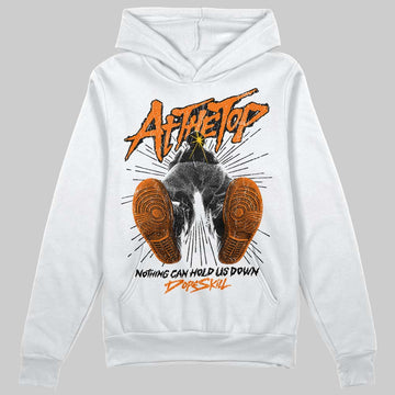 Orange Sneakers DopeSkill Hoodie Nothing Can Hold US Down Graphic Streetwear - White