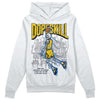 Dunk Low Vintage “Michigan” DopeSkill Hoodie Sweatshirt Thunder Dunk Graphic Streetwear - White