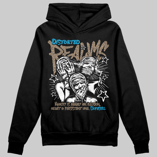 Jordan 3 GS “We Outside” DopeSkill Hoodie Sweatshirt Distorted Realms Graphic Streetwear - Black