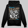 Jordan 3 GS “We Outside” DopeSkill Hoodie Sweatshirt Distorted Realms Graphic Streetwear - Black