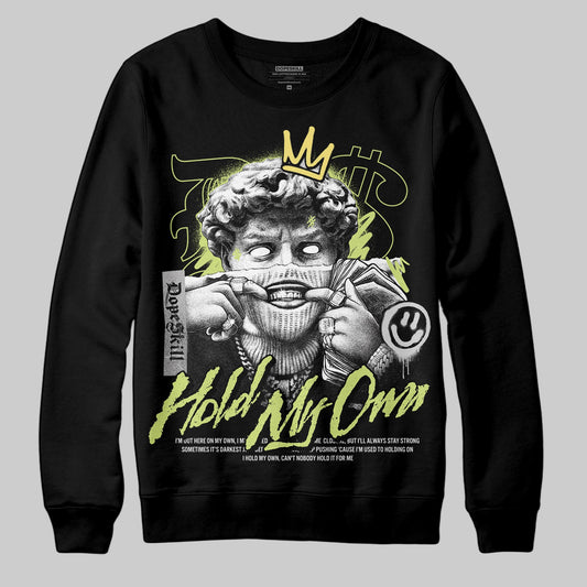 Jordan 4 GS “Light Lemon Twist” DopeSkill Sweatshirt In My Way Graphic Streetwear - Black