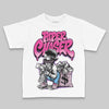 Pink Sneakers DopeSkill Toddler Kids T-shirt Paper Chaser Boy Graphic Streetwear - White