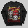 Jordan 3 Fire Red DopeSkill Long Sleeve T-Shirt Pretty Girl Swag Graphic Streetwear - Black