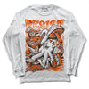 MSCHF Super Normal 2 Orange Milk DopeSkill Long Sleeve T-Shirt Resist Graphic Streetwear - White