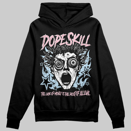 Jordan 4 Retro Valentine's Day (2026) (GS) DopeSkill Hoodie Sweatshirt Root of Evil Graphic Streetwear - black