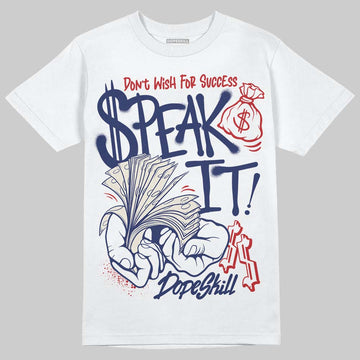 Jordan 11 “Rare Air” DopeSkill T-Shirt Speak It Graphic Streetwear - White 
