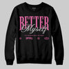 Asics Gel-Kayano 14 ‘Cream Sweet Pink’ DopeSkill Sweatshirt Better Myself Graphic Streetwear - Black