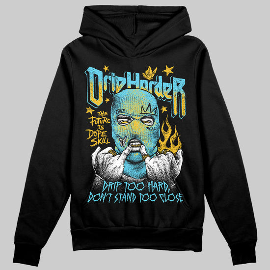 Jordan 11 Retro Gamma Blue (2025) DopeSkill Hoodie Sweatshirt Drip Harder Graphic Streetwear - black