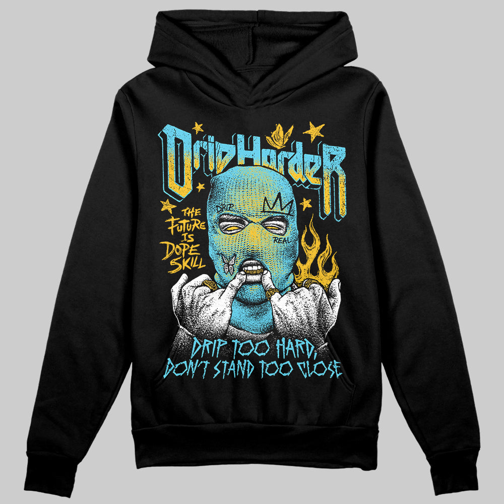 Jordan 11 Retro Gamma Blue (2025) DopeSkill Hoodie Sweatshirt Drip Harder Graphic Streetwear - black