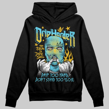 Jordan 11 Retro Gamma Blue (2025) DopeSkill Hoodie Sweatshirt Drip Harder Graphic Streetwear - black