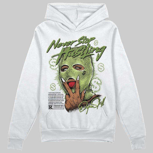 Dunk Low Pro SB 'Fruity Pack - Green Apple' DopeSkill Hoodie Sweatshirt Never Stop Hustling Graphic Streetwear - White