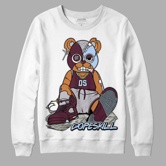 Jordan 5 Retro Burgundy (2023) DopeSkill Sweatshirt Greatest Graphic Streetwear - White