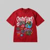 Study Hard DopeSkill Premium T-shirt Streetwear - Red