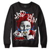 Jordan 1 Retro Low "Black Toe" DopeSkill Sweatshirt Hold My Own Graphic Streetwear - Black