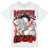 Jordan 7 White Infrared DopeSkill T-Shirt Sorry I've Been Trappin Graphic Streetwear - White