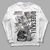 Jordan 3 “Off Noir” DopeSkill Long Sleeve T-Shirt Side Hustle Graphic Streetwear - WHite