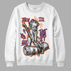 Dunk Low Futura Orange Blaze DopeSkill Sweatshirt Then I'll Die For It Graphic Streetwear - White