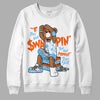 Dunk Low Futura University Blue DopeSkill Sweatshirt If You Aint Graphic Streetwear - White