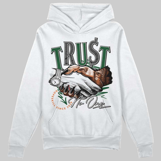 SoleFly x Air Jordan 3 “Fruits Of Our Labor” DopeSkill Hoodie Sweatshirt Trust No One Graphic Streetwear - White