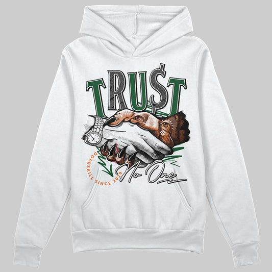 SoleFly x Air Jordan 3 “Fruits Of Our Labor” DopeSkill Hoodie Sweatshirt Trust No One Graphic Streetwear - White