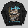 Jordan 11 Retro Gamma Blue (2025) DopeSkill Long Sleeve T-Shirt The Mouth With No Droughts Graphic Streetwear - Black