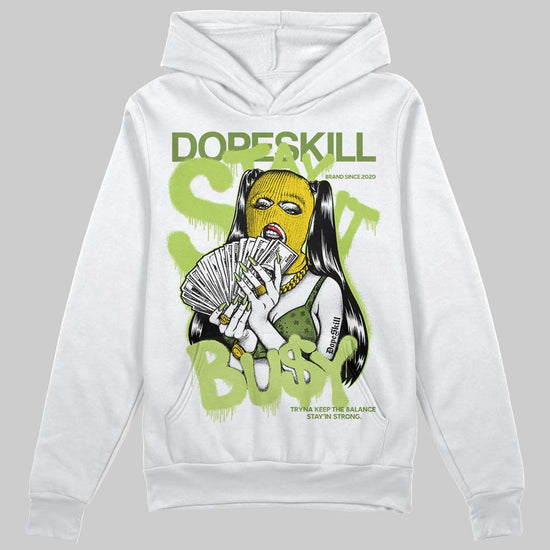 Dunk Low Pro SB 'Fruity Pack - Green Apple' DopeSkill Hoodie Sweatshirt Stay It Busy Graphic Streetwear - White