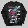 Jordan 6 “Doernbecher” DopeSkill Long Sleeve T-Shirt Side Hustle Graphic Streetwear - Black