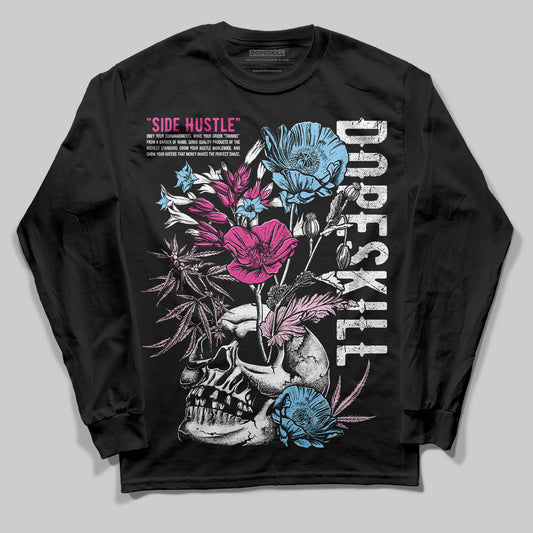 Jordan 6 “Doernbecher” DopeSkill Long Sleeve T-Shirt Side Hustle Graphic Streetwear - Black