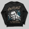 Jordan 3 GS “We Outside” DopeSkill Long Sleeve T-Shirt Outlast Graphic Streetwear - Black