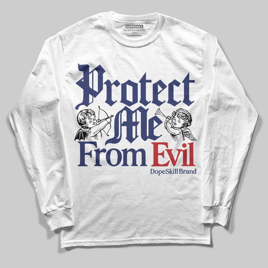 Jordan 11 “Rare Air” DopeSkill Long Sleeve T-Shirt Protect Me From Evil Graphic Streetwear