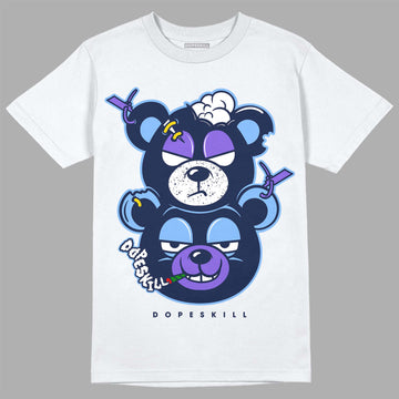 Jordan 5 SE “Georgetown” DopeSkill T-Shirt New Double Bear Graphic Streetwear