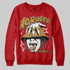 Red Sneakers DopeSkill Sweatshirt No Rules Graphic Streetwear - red