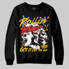 Yellow Sneakers DopeSkill Sweatshirt Got It Out The Mud Graphic Streetwear - Black