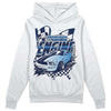 Jordan Spiz’ike Low “White/Obsidian” DopeSkill Hoodie Sweatshirt ENGINE Tshirt Graphic Streetwear - White