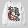 Jordan 14 Retro ‘Black Toe’ DopeSkill Sweatshirt Takin No L's Graphic Streetwear - White