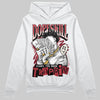 Jordan 4 “Sierra Red" DopeSkill Hoodie Sweatshirt Sorry I've Been Trappin Graphic Streetwear - White