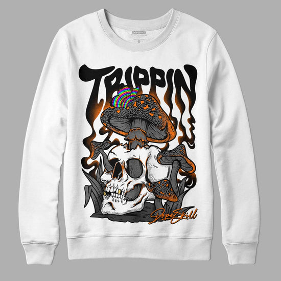 Jordan 3 Retro 'Fear Pack' DopeSkill Sweatshirt Trippin Graphic Streetwear - WHite