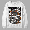 Jordan 3 Retro 'Fear Pack' DopeSkill Sweatshirt Trippin Graphic Streetwear - WHite