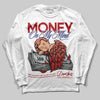 Jordan 1 High OG Rare Air “Cinnabar” DopeSkill Long Sleeve T-Shirt MOMM Graphic Streetwear - White